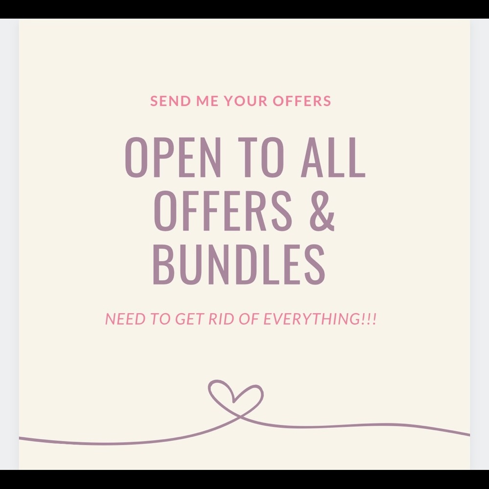 SEND ME YOUR OFFERS!!!